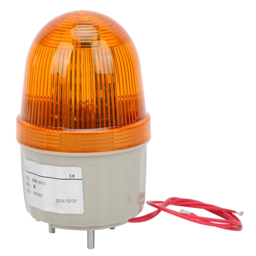 BERM Warning Light BEM-2071 LED Rotating Flashing Indicator for Monitoring 220V AC