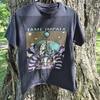 Tame Impala Psychedelischer Totenkopf Pilz Kunst Schwarz T-Shirt Grafik T-Shirt