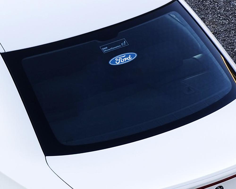 ckyfrl1 Vinyl Car Logo Sticker Body Door Trunk Decal Decoration Auto Accessories For Ford Focus Mondeo Mk4 Mustang Kuga Fusion ST Max