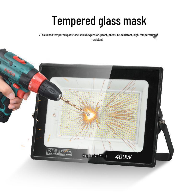 LED Waterproof Outdoor Spotlight Floodlight for Advertising and Courtyard Lighting