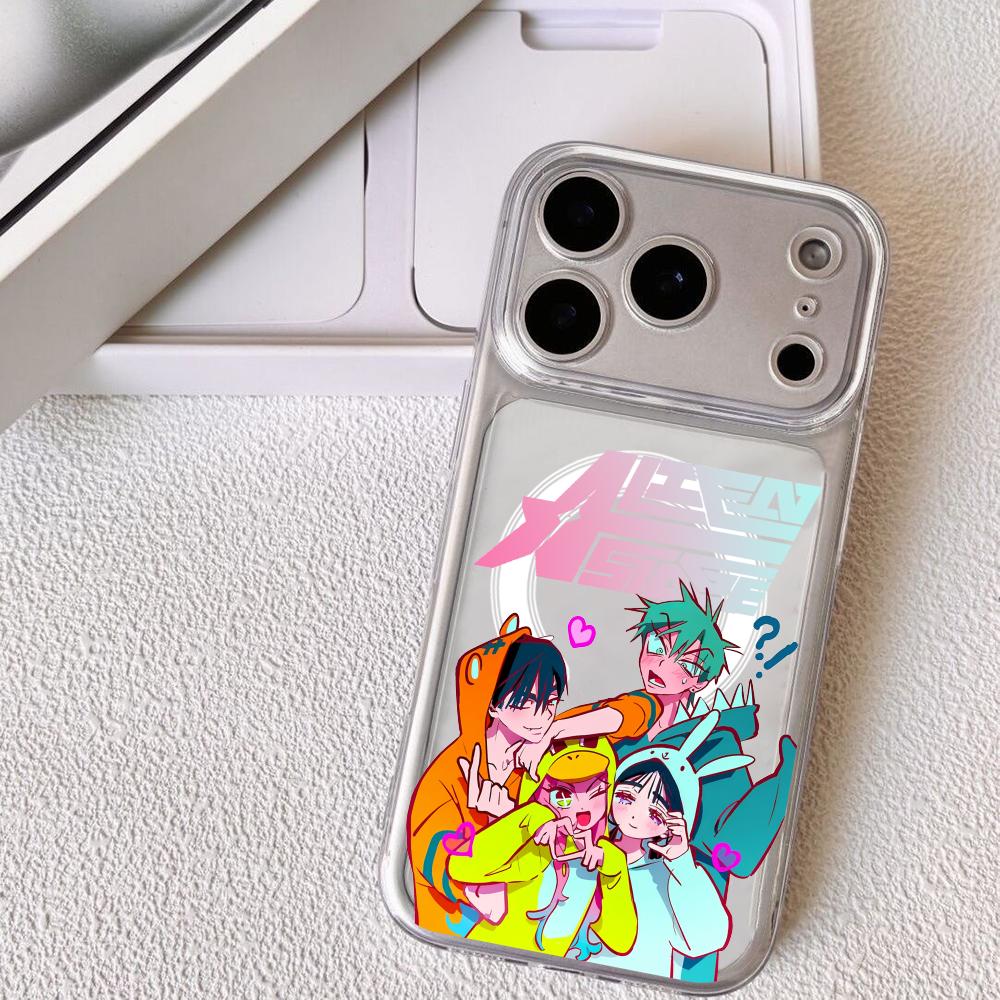 

Anime A-ALIEN STAGE Phone Case For iPhone 17 16 15 14 13 12 Pro Max Plus With Magnetic Crystal Clear Case Wireless Charge iPhone 16