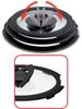 Tefal Ingenio Neo Pot and Pan Set with Detachable Handles, Strawberry Design, Set of 6 (L04590) [Not compatible with induction cooktops]