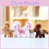 Plush Pony Toy Keychain For Kids Girls Gift Cute Animal Bag Charm With Pp Cotton Filling