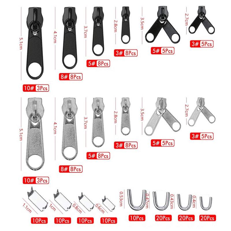 Zipper Puller & Installation Pliers Kit for Backpacks and Tents