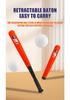 Children's Baseball Toy Set with Pedal Launcher and Telescopic Bat for Indoor/Outdoor Parent-Child Sports