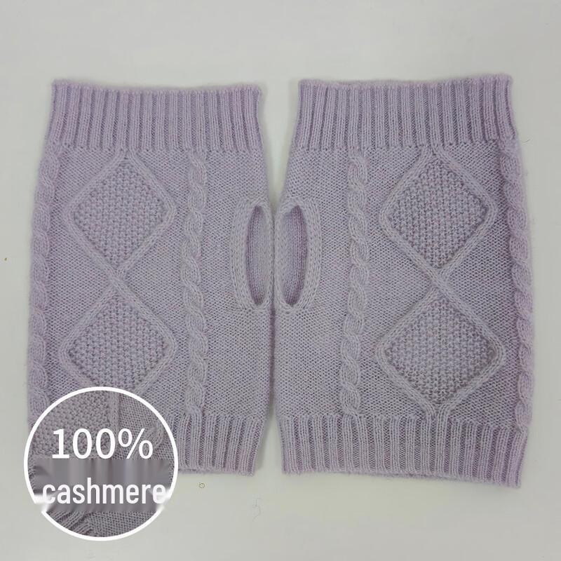 

Перчатки без пальцев Sinuofude 100% кашемир One Size