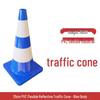 70cm PVC Reflective Traffic Cone - Road Safety Warning Cone & Barrier