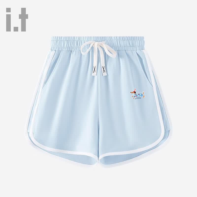 

Fingercroxx IT Women s Colorblock Knit Sport Shorts L