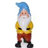 Gartenzwerg Gartendekoration Figur 30cm Blau