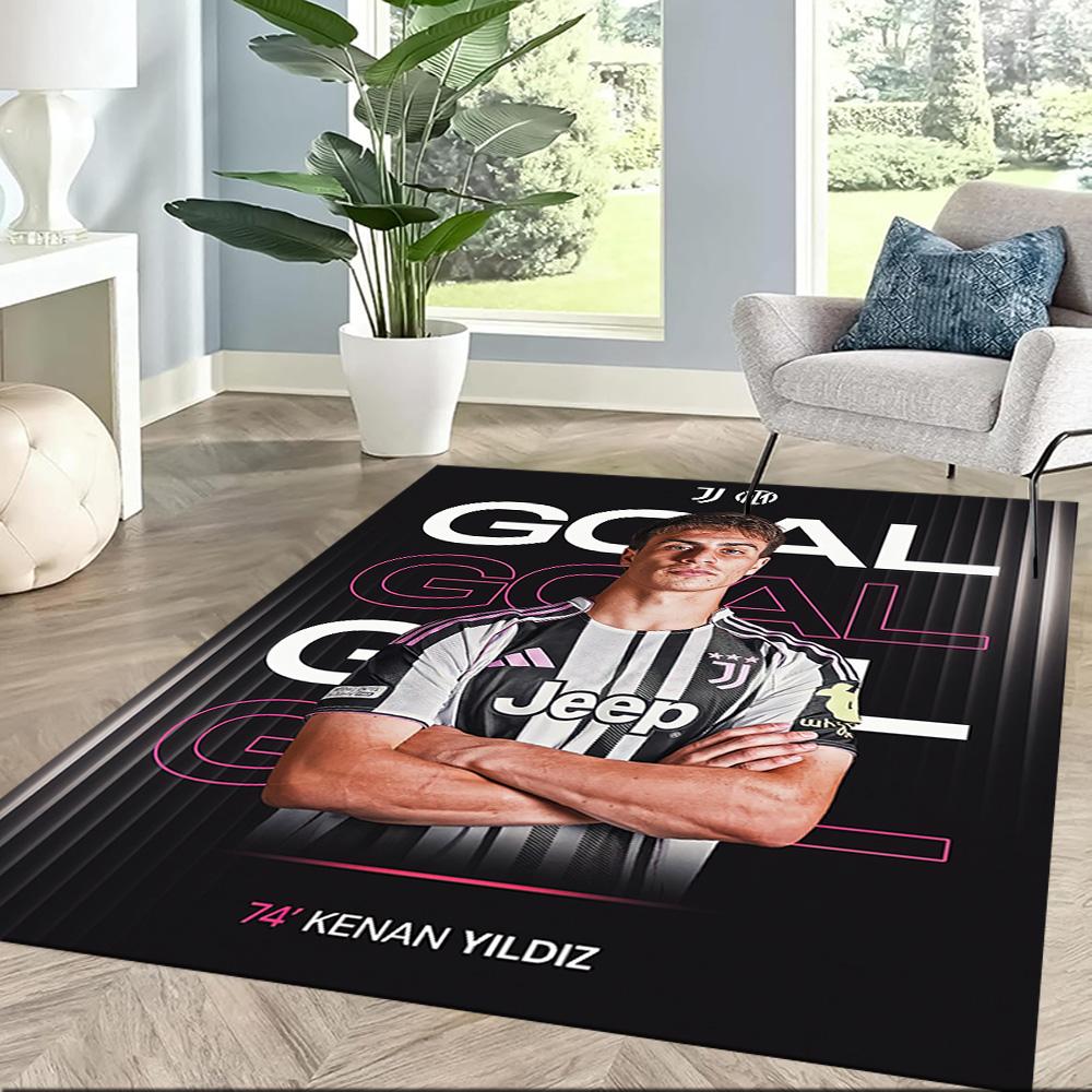 Juventus Floor Mat Suitable For Study Room Game Room Hallway Living Rooms Antislip Carpet Decorate Offices