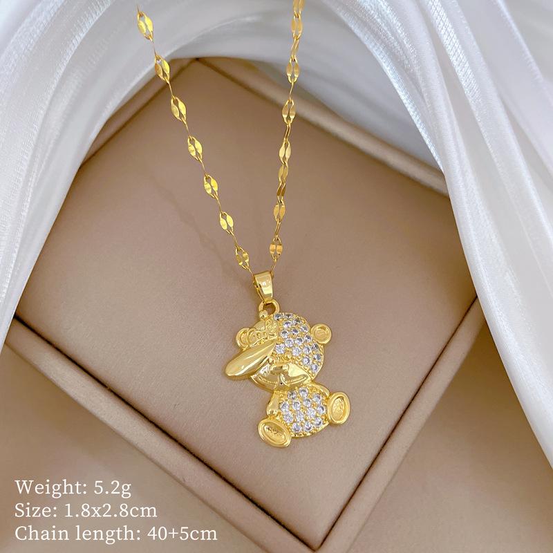 Planet Starry Sky Full Of Diamonds, Slightly Inlaid Design Temperament Shining Necklace Female, Simple Pendant