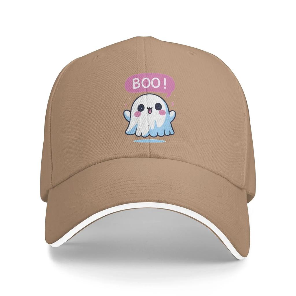 Ghost Of Disapproval Casual Baseball Cap Summer Cartoon Trucker Hat High Quality Kpop Rock Hip Hop Hats Female Male Funny Caps
