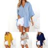 Women's Loose Button Long Shirt Dress With Premium Quality Fabric For Everyday Comfort