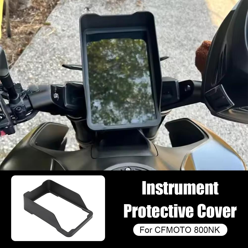For CFMOTO 800 NK 800NK 800Nk Motorcycle Instrument Guard Cover Sun Protective Instrument Cover Visor Hat Meter Black E6Y5