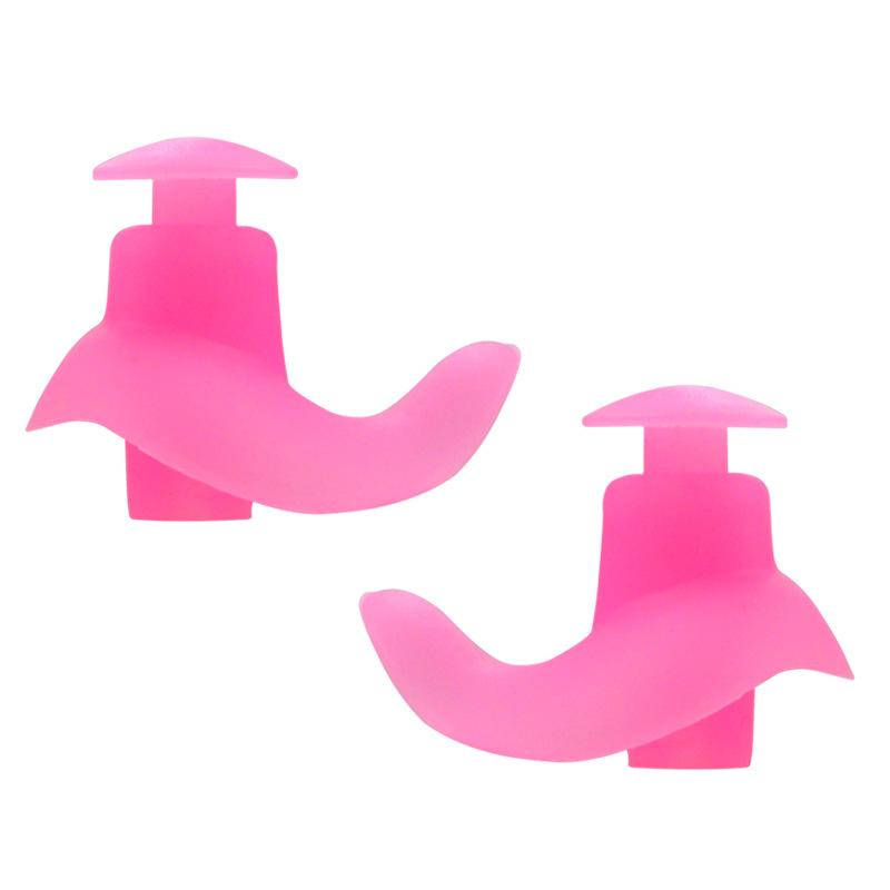 Silicone Earplug Sleep Noise Ear Plug Canceling Noise Portable Waterproof Swim Bath Earplugs with Box Swimming Accessories