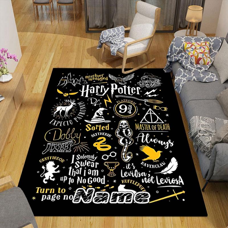 Custom 1Pc Magic Night Owl Castle Rug Office Carpet Indoor Outdoor Entrance Doormat Nonslip Soft And Comfortable Living Room D2915108
