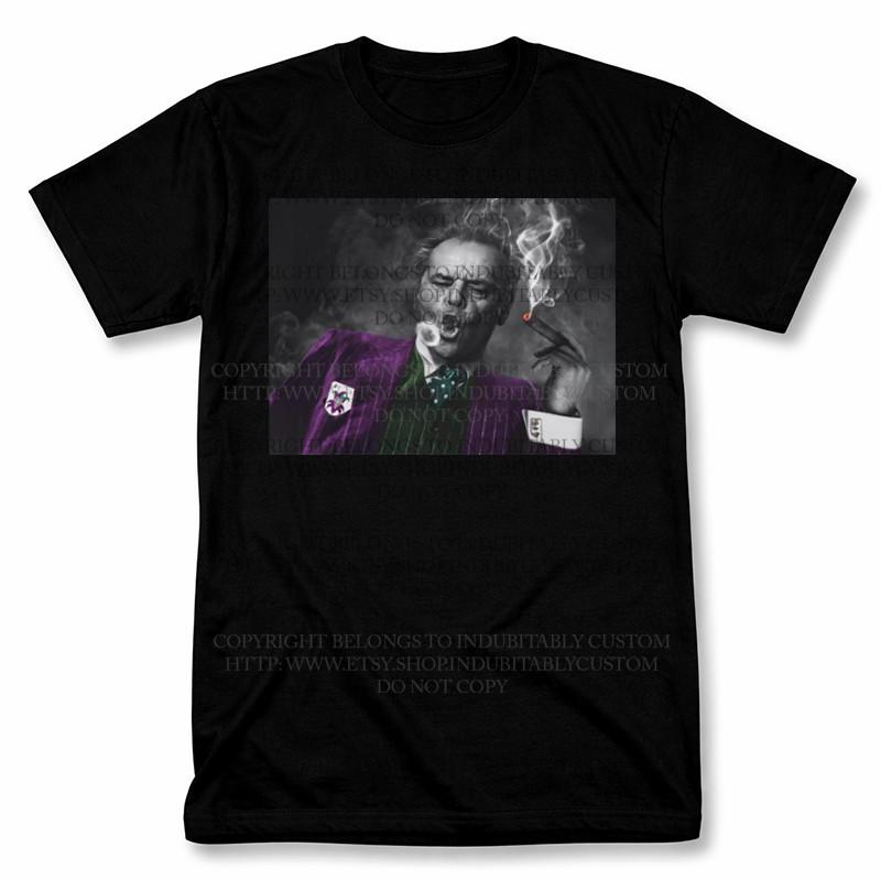 Jack Nicholson The Joker Graphic T Shirt Vintage Movie Fan Tee