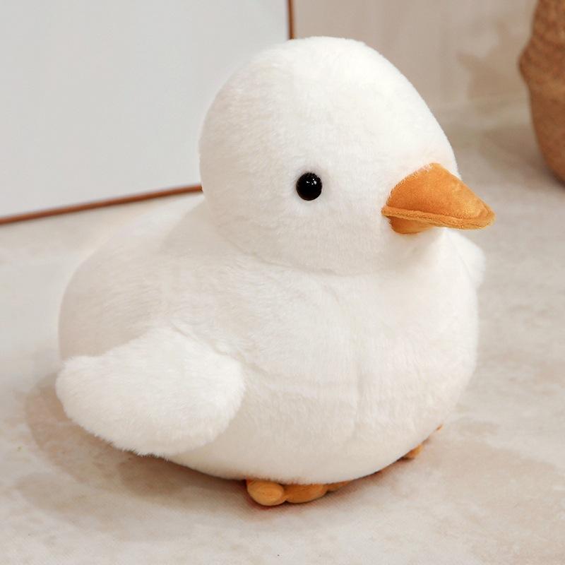 Cartoon Little Yellow Duck Doll Plush Toy Cute Duck Baby Doll Children Sleeping Pillow Rag Doll Gift
