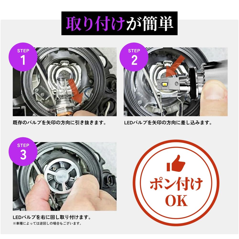 HIDya H16 Fog Lemon Super Vehicle Inspection V Set of 2 H8, H11, Lights, LED, Yellow, Bright, 12300lm, Compliant, Series,