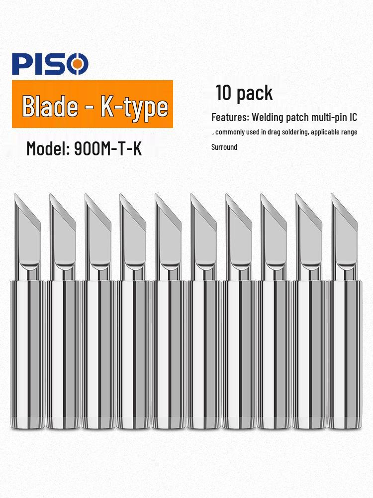 Lead-Free 936 Soldering Iron Tip, Constant Temperature, Internal Heating, 60W, Universal Needle Point, Horseshoe, Knife Shape.