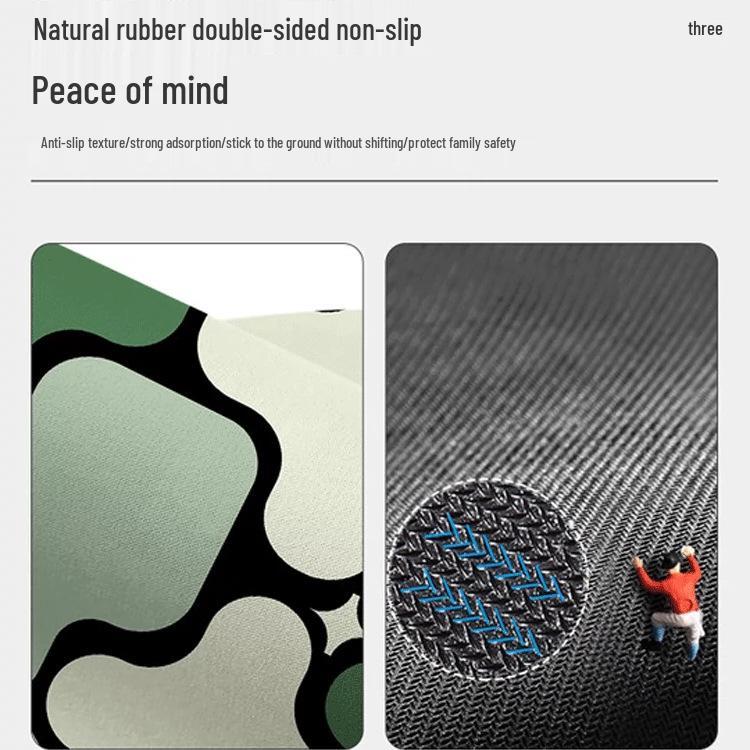 Non-Slip Quick-Dry Diatomaceous Earth Bath Mat: Dirt-Resistant, Absorbent, and Easy to Clean