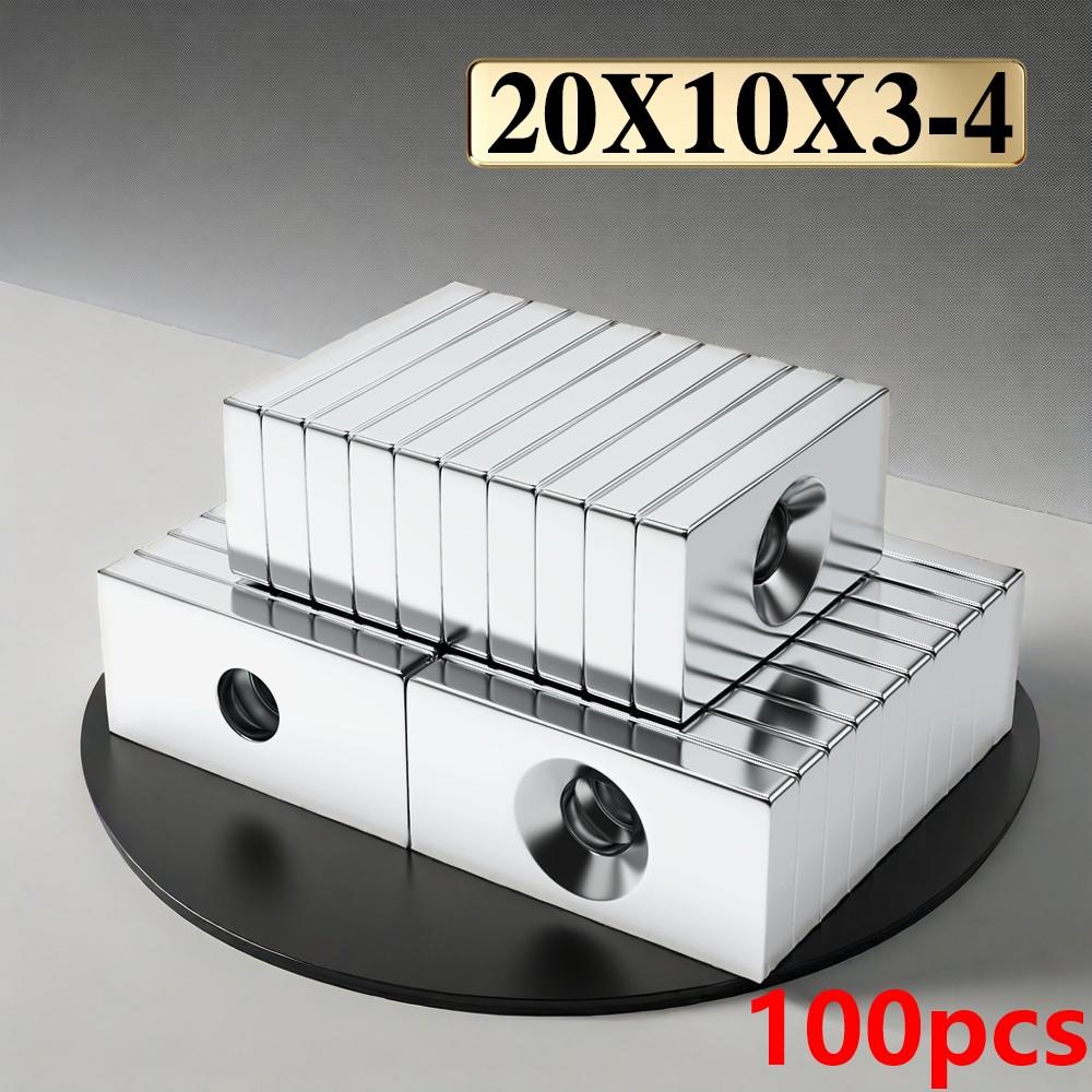 20x10x3-4mm block Refrigerator Magnets imanes para manualidades for Refrigerator, Office, DIY
