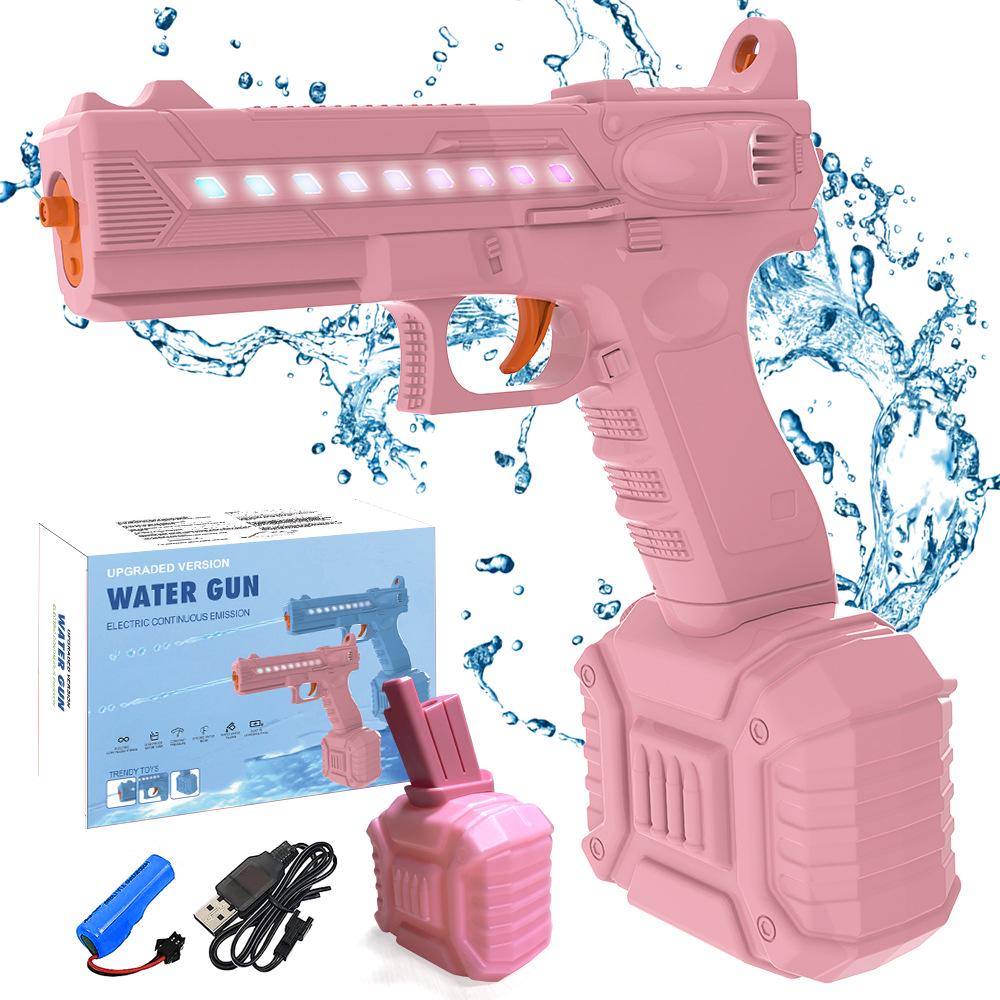 Rechargeable Pulse Electric Water Gun: Automatic High-Pressure Squirt Gun, Continuous Shooting, Certified 3C, Perfect Children's Gift