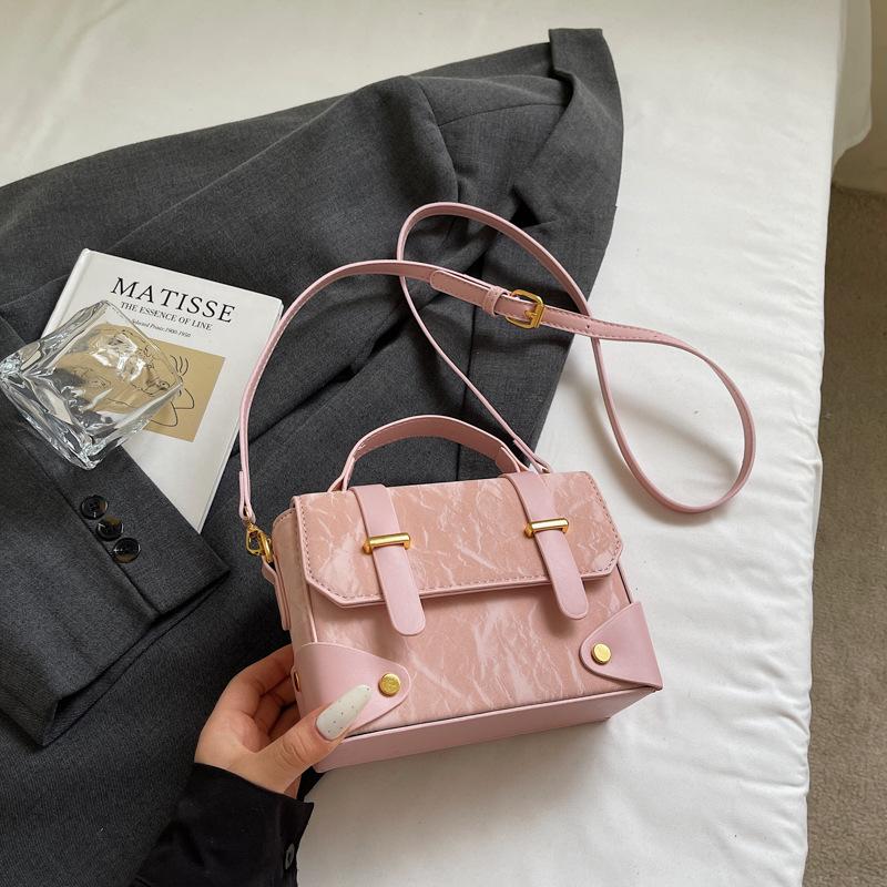 New high-value niche fashion bag women's trend small square bag simple fashion handbag