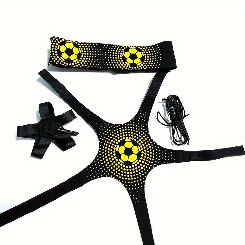 

Football training belt Adjustable Football Kick Trainer Soccer Ball Solo Practice Training Equipment Soccer Trainer Elastic Belt чёрный