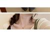 French Chic: Low Neck Knitted Tops for Women - 2025 Spring/Summer Long Sleeve Clavicle Sweater