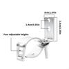 Y4UA Upgrades Handlebar Extension Bracket High Strength Metal Handlebar Expansion Simple Installation for Motorcycles
