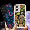 Phone Cover Case for Xiaomi Poco F8 C61 X3 NFC C51 X3 Pro C50 Green Graffiti Pattern