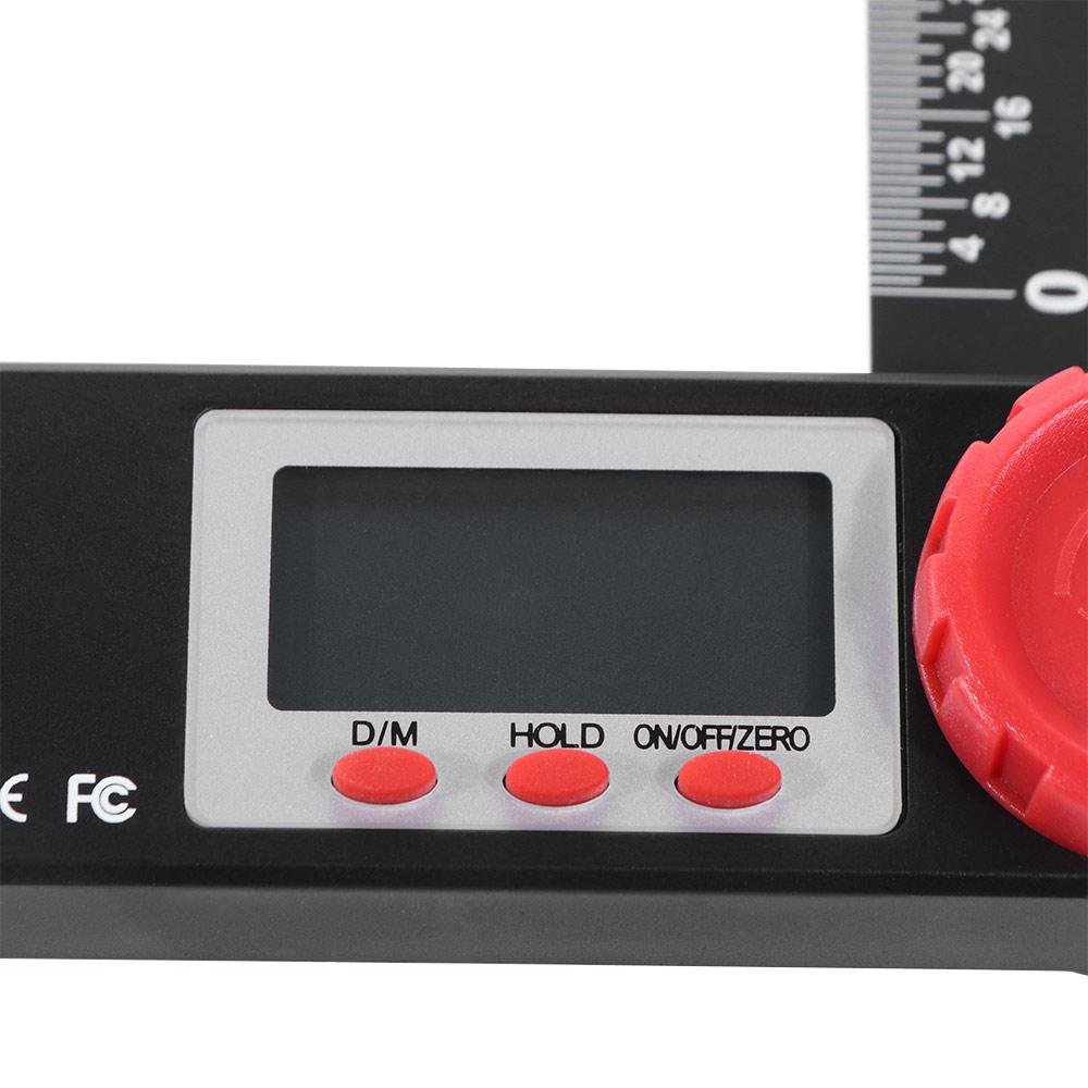 230mm Digital Protractor Digital Display Measuring Angle Ruler  Digital Instrument