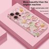 Oil Painting Flower Mobile Phone Case for Apple 15 Mobile Phone Case iPhone17 Pink Protective Case AIR Muse Temperament