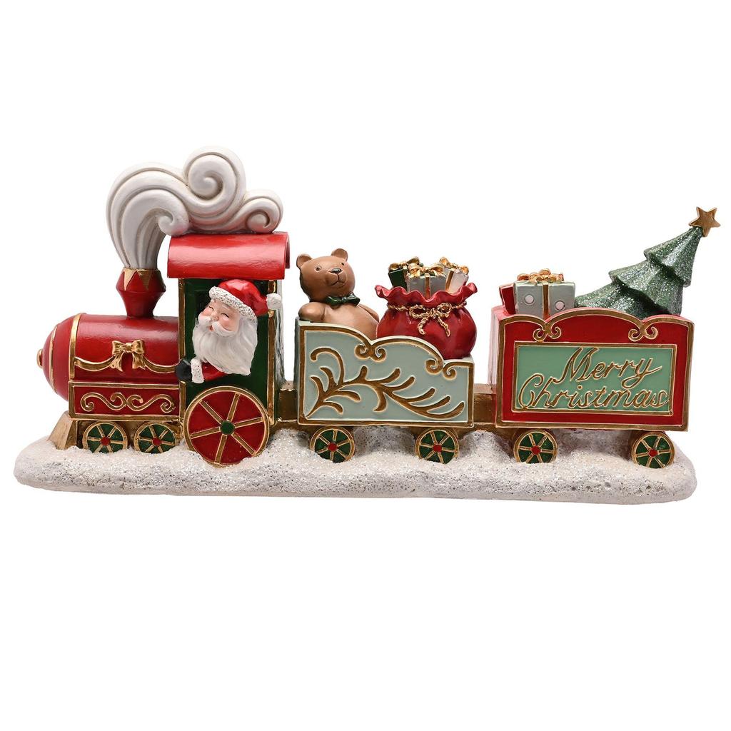 Santa & Friends Train and 2 Carriages