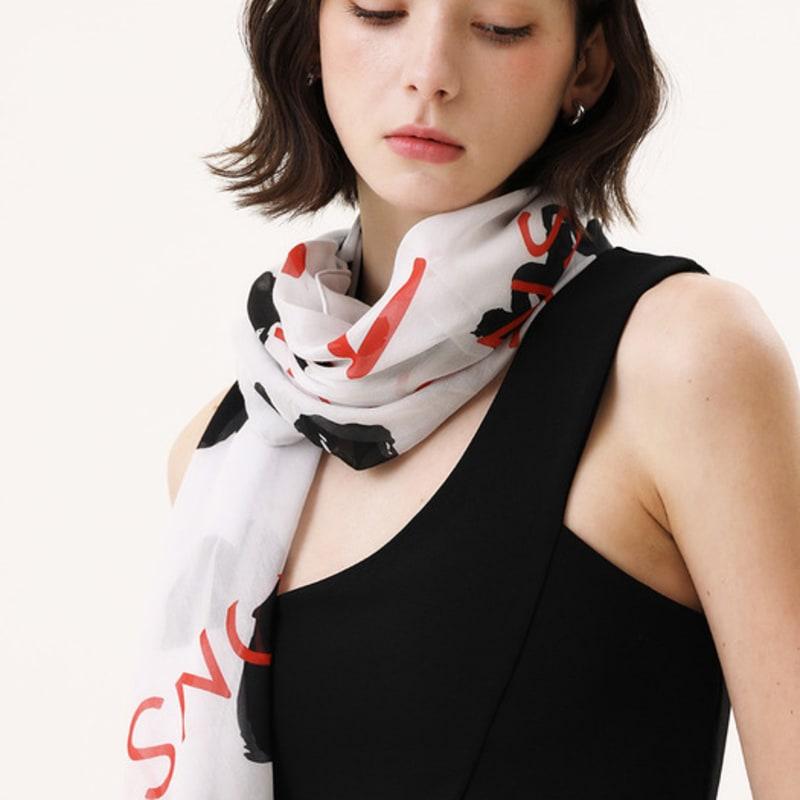ONSZ brush stroke and logo scarf