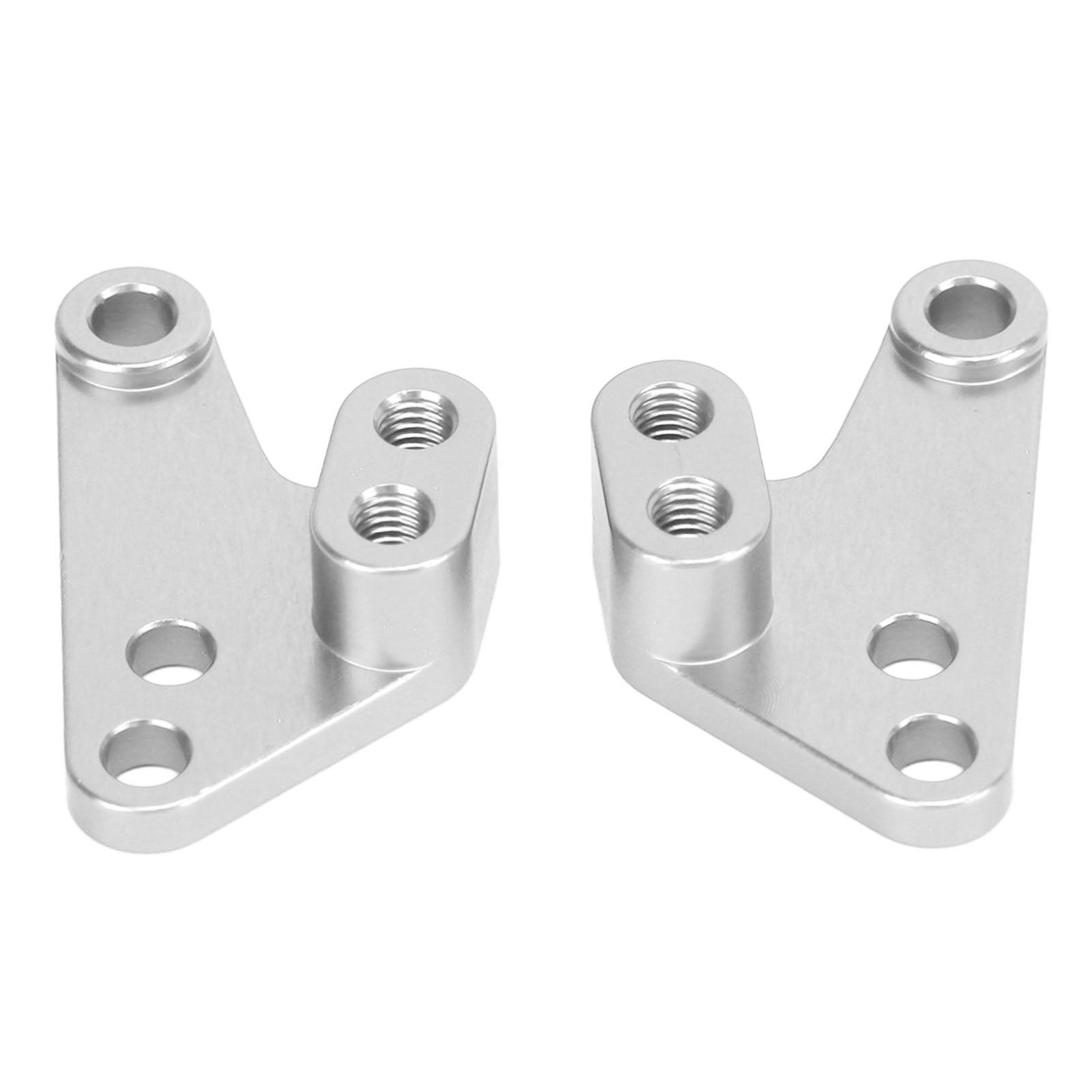 

1 Pair RC Shock Towers Mount Racing Front Rear Bracket Shock Towers Mount for Traxxas 110 Silver