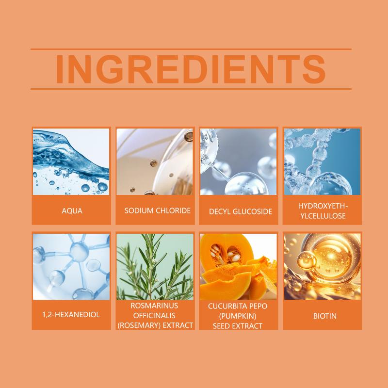 

Pumpkin Seed Scalp Scrub Moisturizes And Cleanses Hair, Making It Fluffy, Fresh, Shiny And Smooth one size