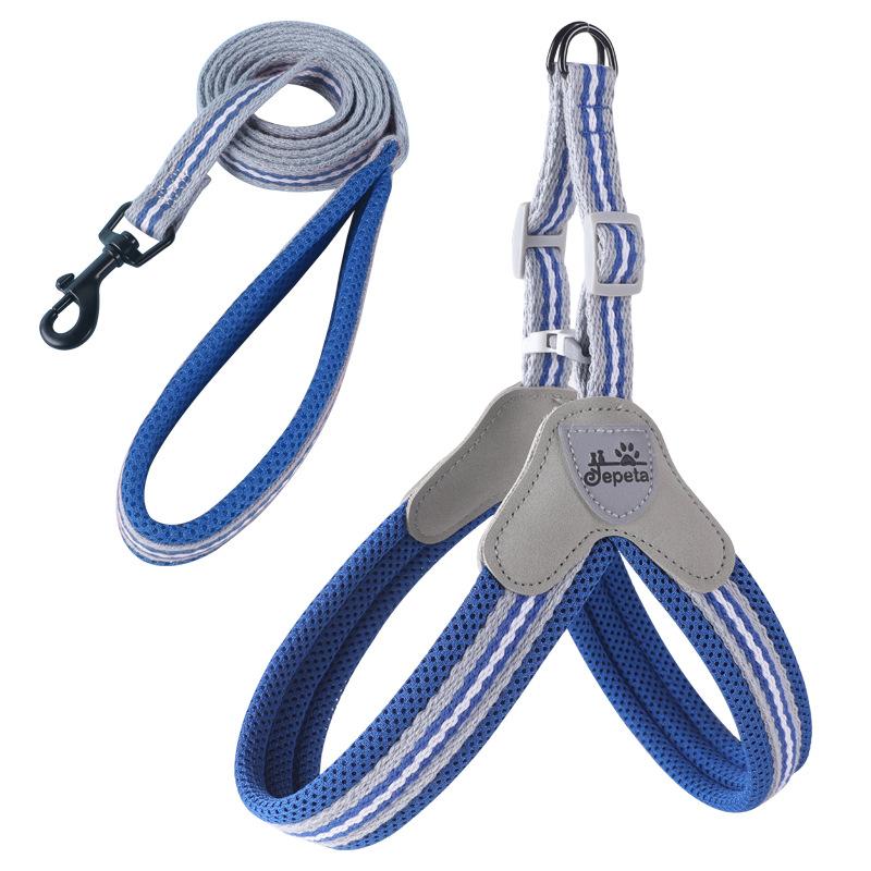 New leash pet leash dog leash vest type dog chest strap walking dog pet supplies