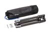 BENRO Rhino Carbon Fiber Travel Tripod with Pan Head, Lightweight and Foldable (FRHN24C + VX25 2-Type, 4-Section)