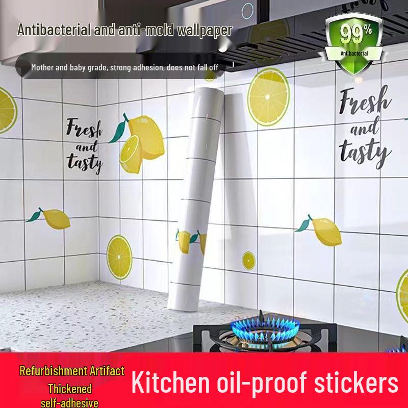 Waterproof Heat-Resistant Marble Sticker for Stovetop and Cabinet Renovation