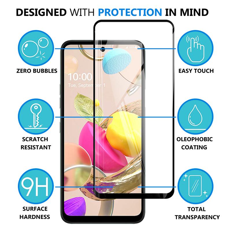 6x Proteggi Schermo per LG K42 Pellicola Protettiva Protezione