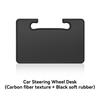 YZ For Tesla Model Y YL 3 Highland Juniper Standard 2-in-1 Foldable Car Steering Wheel Table Desk Board Tray&Car Seat Gap Filler Organizer Lapto