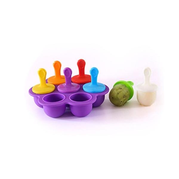 Silicone Mini Ice Pops Moule Creme Glacee Boule Lolly Maker Popsicle Moules Bebe Diy Supplement Alimentaire Outil Deep Purple Kjop Til Lave Priser I Nettbutikken Joom