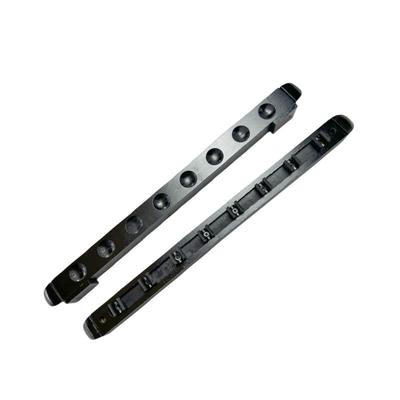 8-Hole Solid Wood Wall-Mounted Pool Cue Rack
