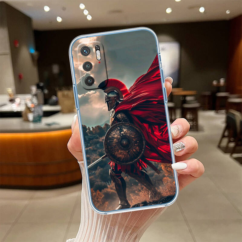Spartan Warrior Phone Case for Motorola G14 G15 G24 G30 G31 G32 G34 G41 G42 G51 G52 G50 G60S G60 G62 G72 G71 G73 G84 G85 G200 E32