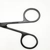Nose Hair Scissors Safe Anti-rust Stainless Steel Eyebrows Nose Moustache Scissors for Gift