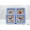 Colored Square Mediterranean Style Three-dimensional Digital Alarm Clock Watch