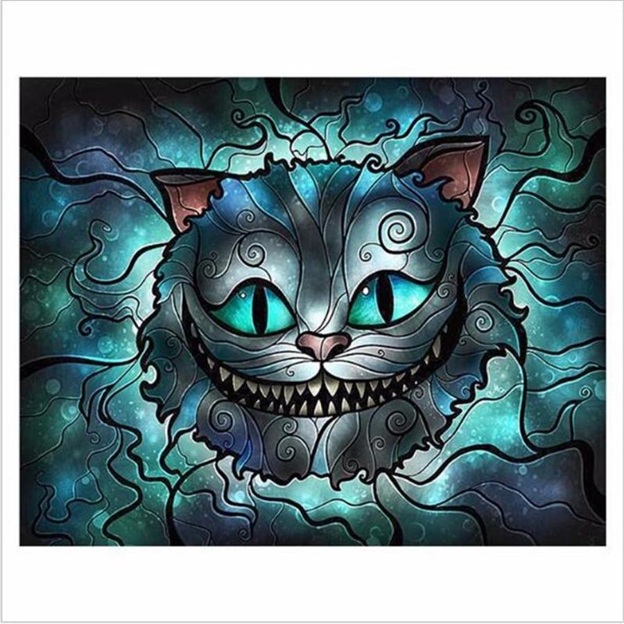 One Cat Full Drill 5D Diamond Painting Embroidery DIY Cross Stitch Kits Decor