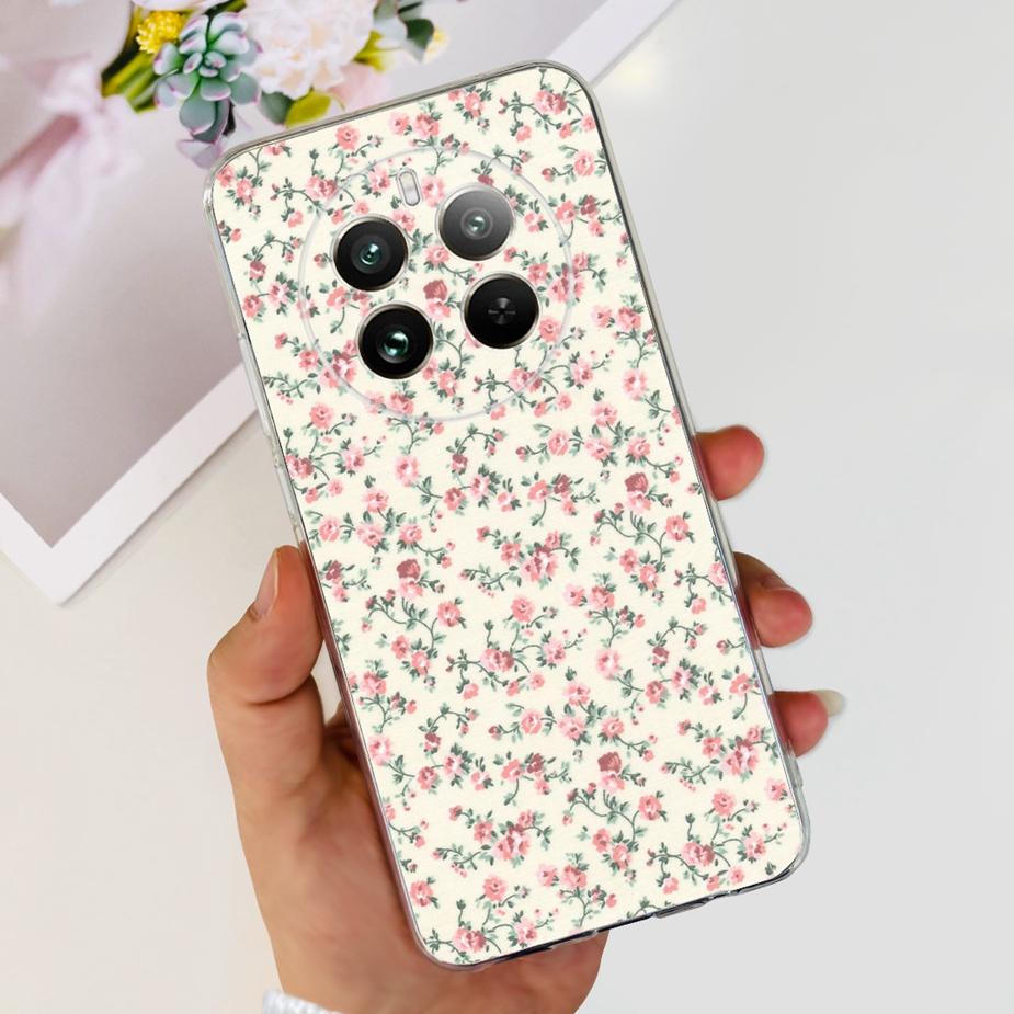 For Realme 12 Pro Plus Case New Fashion Painted Cover Clear Silicone Soft TPU Phone Case For Realme 12 Plus Realme12 Pro + Shell
